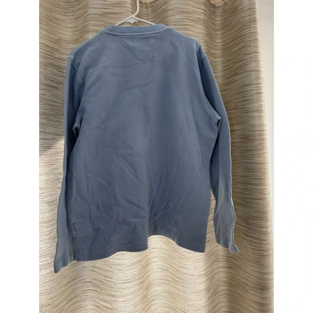 Tommy‎ Hilfiger Men's Essential Long Sleeve Cotton V-Neck Sweater Large